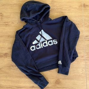 Adidas cropped hoodie